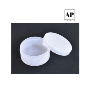 aftercare jar with lid white 5g
