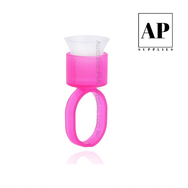 pigment cup ring with sponge pink 1