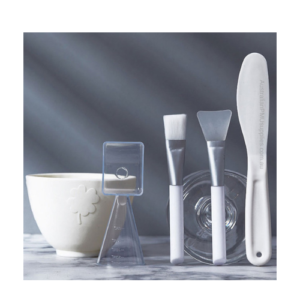 Silicone Face Mask Set - White