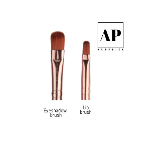 round brush eyebrow double sided lip brush 3