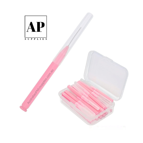 pink interdental brush 2